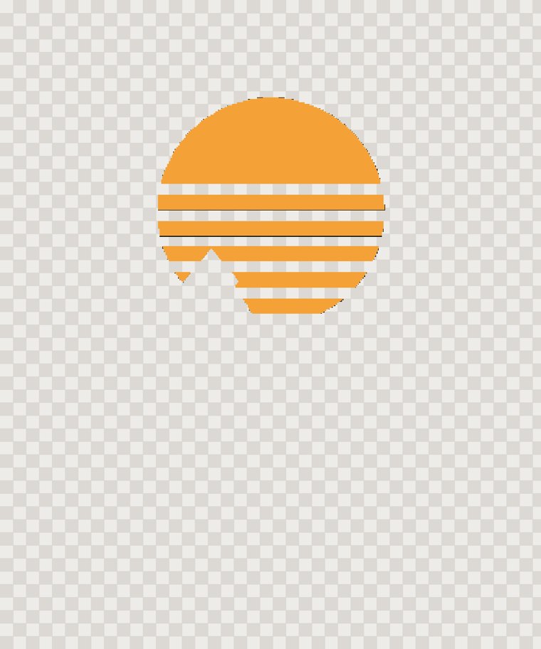 Orange ink plate